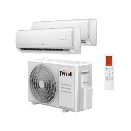 Aire Acondicionado Multi Split Inverter Ferroli Giada M 2x1 5.28 kW con Wi-Fi